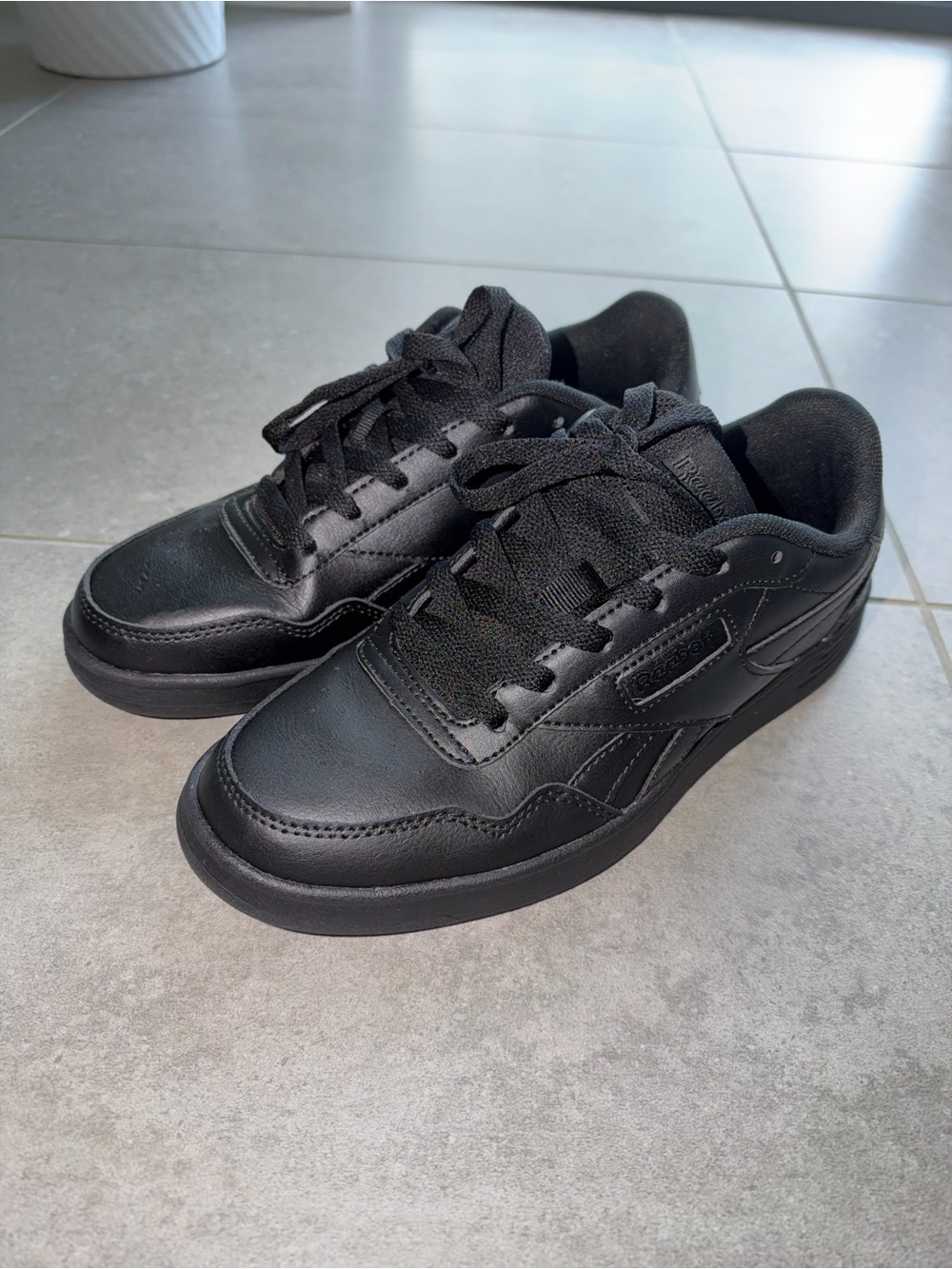 Reebok Women's All-Black Low-Top Sneakers